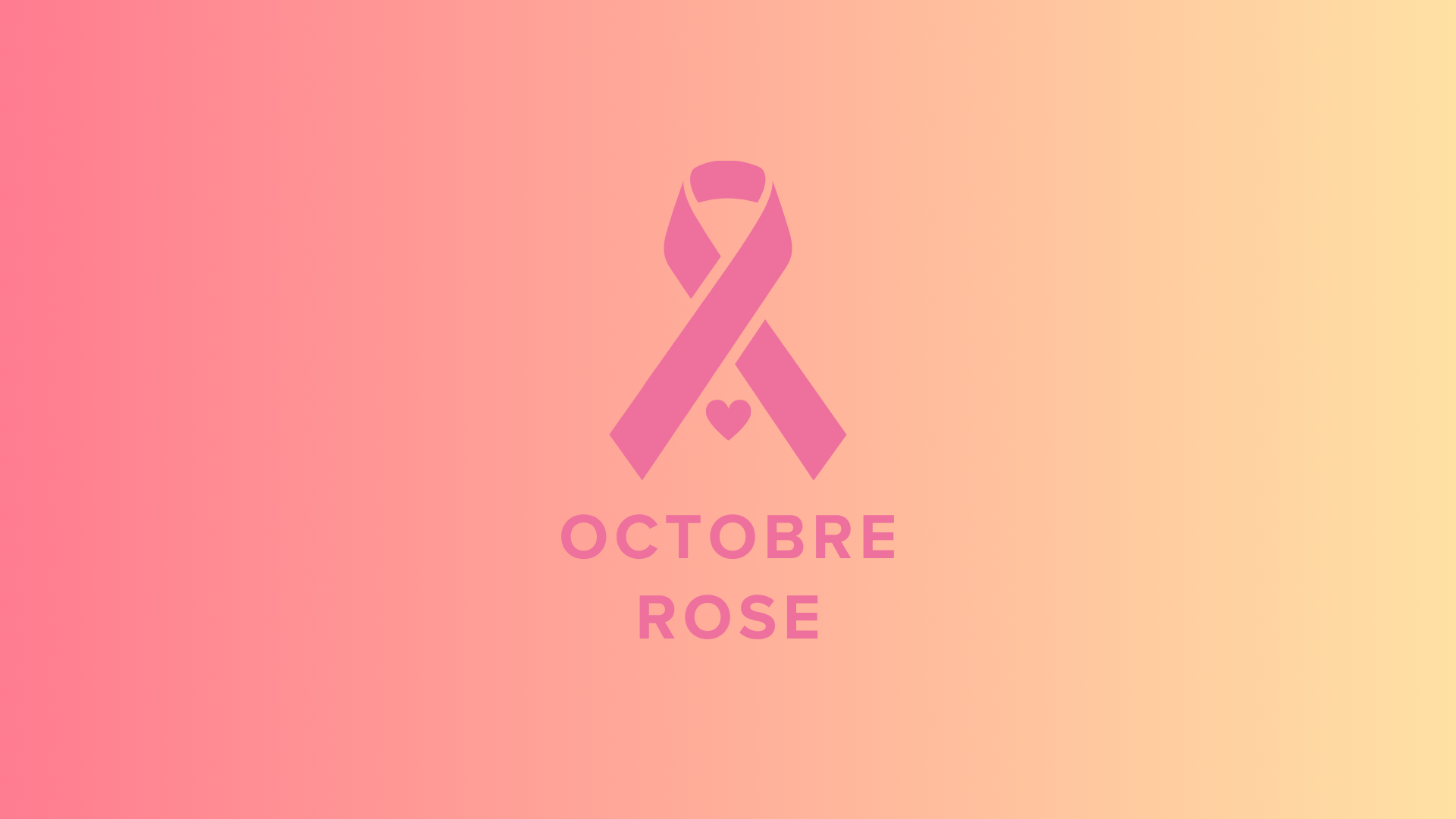 Affiche Octobre Rose